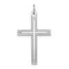 Gold Latin Cross Pendant