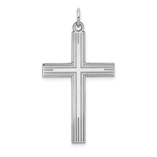 Gold Latin Cross Pendant