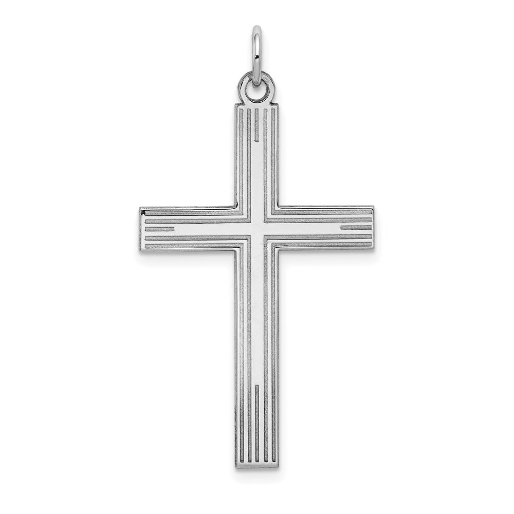 Gold Latin Cross Pendant