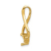 14k Holds 5mm Stone Fancy Slide Mounting Fits up to 2mm Regular/6mm Fancy or Reversible Omega