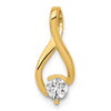 14k Holds 5mm Stone Fancy Slide Mounting Fits up to 2mm Regular/6mm Fancy or Reversible Omega