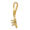 14k Holds 5mm Stone Fancy Slide Mounting Fits up to 2mm Regular/3mm Fancy or Reversible Omega