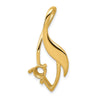 14k Holds 5mm Stone Fancy Slide Mounting Fits up to 2mm Regular/3mm Fancy or Reversible Omega