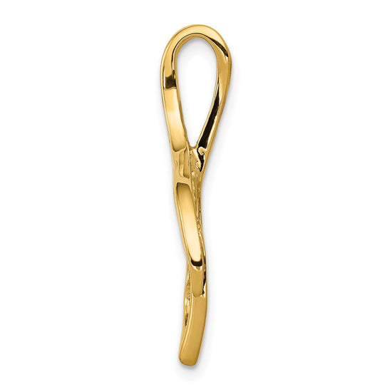 14k Peg-Set Fancy Slide Mounting Fits up to 3mm Regular/6mm Fancy or Reversible Omega