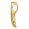 14k Two-tone Peg-Set Diamond Fancy Slide Mounting Fits up to 6mm Regular/8mm Fancy or Reversible Omega