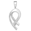 Gold Polished Diamond Slide Pendant