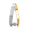 Gold Polished Diamond Slide Pendant