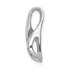 Gold Polished Diamond Slide Pendant