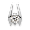 Gold Polished Diamond Slide Pendants