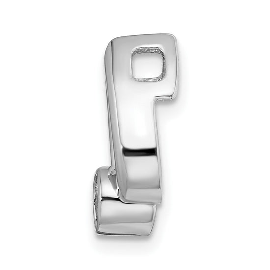 Gold Polished Diamond Slide Pendant Mountings