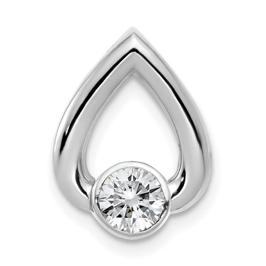Gold Polished Diamond Slide Pendant Mountings