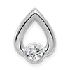 Gold Polished Diamond Slide Pendant Mountings