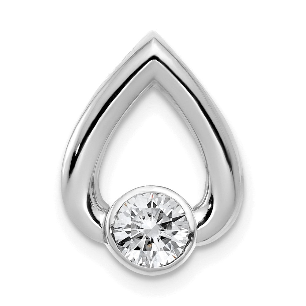 Gold Polished Diamond Slide Pendant Mountings