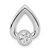 Gold Polished Diamond Slide Pendant Mountings