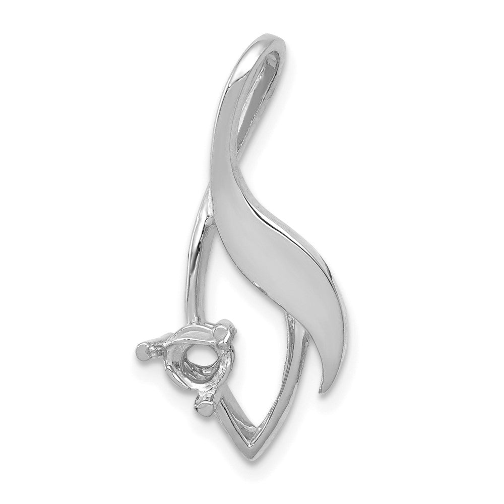 Gold Polished Diamond Slide Pendant Mountings