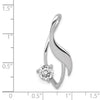 Gold Polished Diamond Slide Pendant Mountings