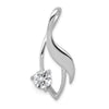 Gold Polished Diamond Slide Pendant Mountings