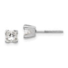 14k Princess-cut Diamond Stud Earrings
