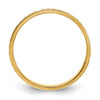 3mm Design Etched Wedding Band