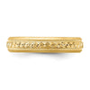 3mm Design Etched Wedding Band