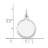 Laser Etched Round Discs