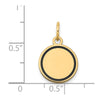 Enameled Edge Round Discs