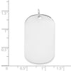 Plain Dog Tags