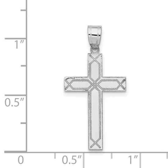 Gold Latin Cross Pendant