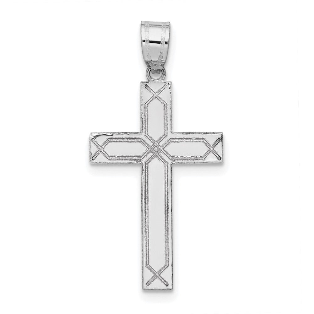 Gold Latin Cross Pendant