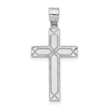 Gold Latin Cross Pendant