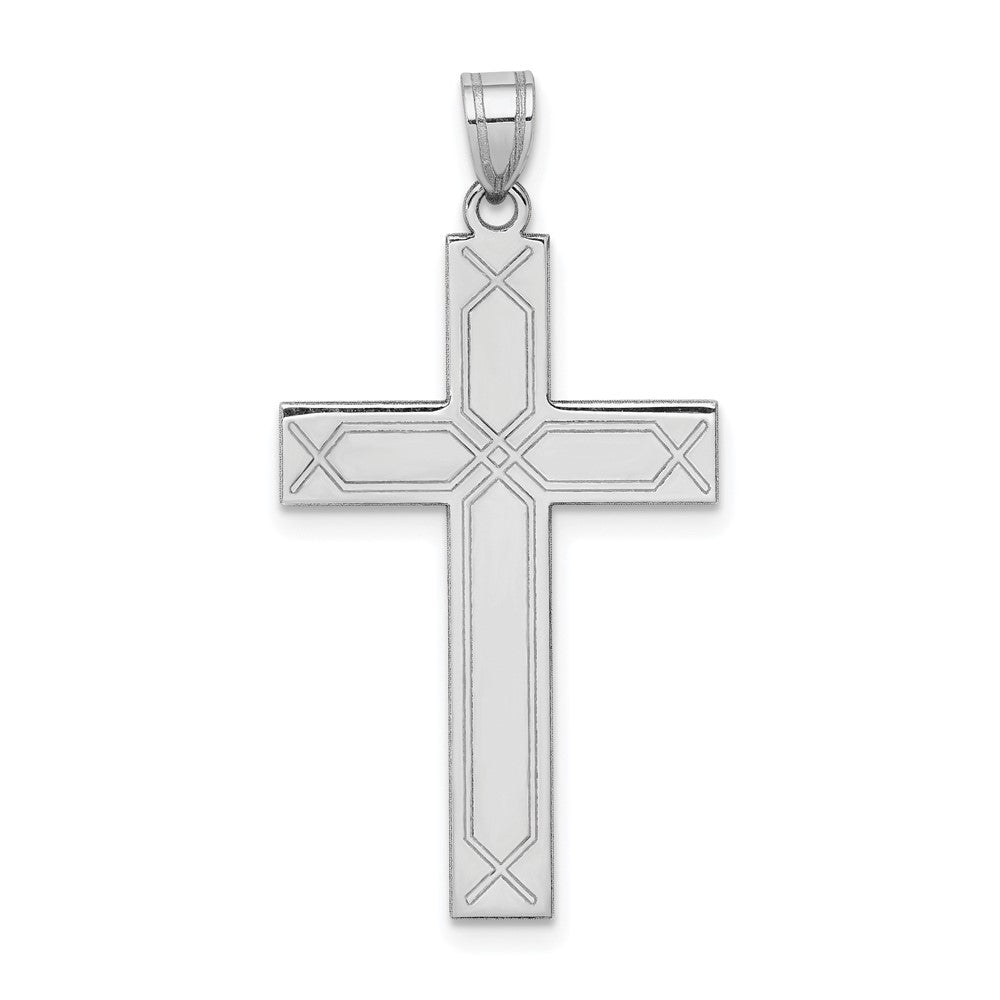 Gold Latin Cross Pendant