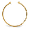 14k 1/10 carat Diamond Double Bar Ring
