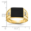 Men's Onyx & Diamond Rings