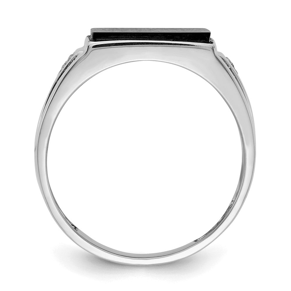 Men's Onyx & Diamond Rings