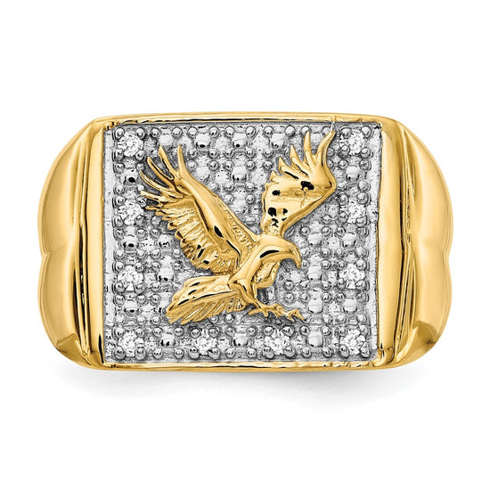 14k VS Diamond men's ring