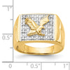 14k VS Diamond men's ring