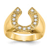 Men's Diamond Horseshoe Rings