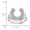 Diamond Men's Horseshoe Rings