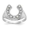 Diamond Men's Horseshoe Rings