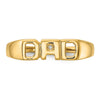 Men's Diamond 'DAD' Rings
