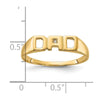 Men's Diamond 'DAD' Rings
