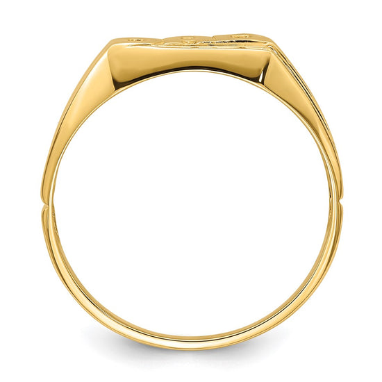 14k VS Diamond Mens DAD Ring