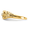 Diamond Heart Rings