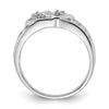 Diamond Heart Rings
