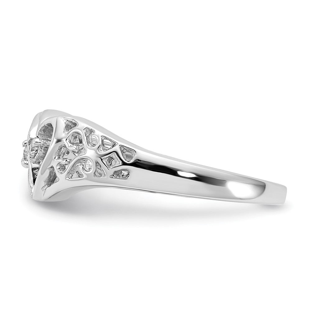 Diamond Heart Rings