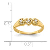 Diamond Heart Rings