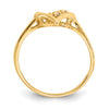 Diamond Heart Rings