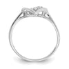 Diamond Heart Rings