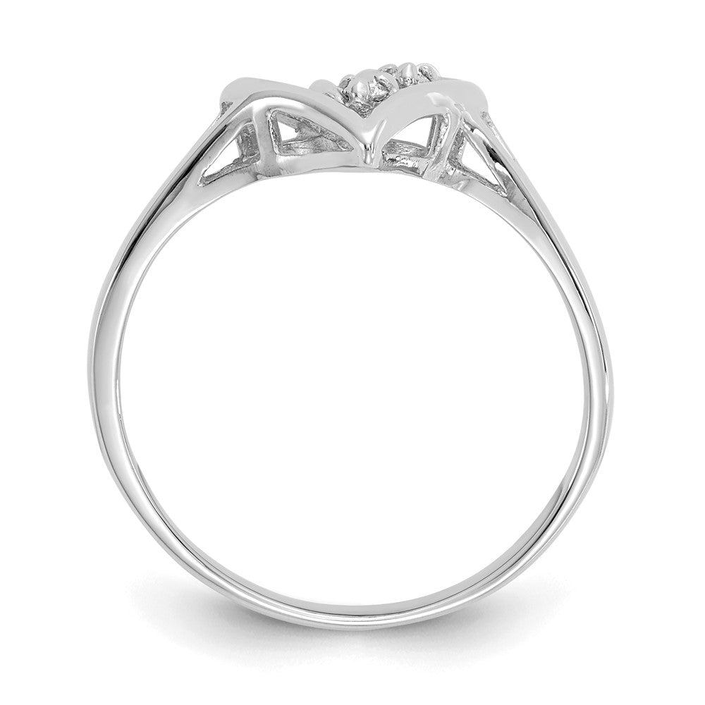 Diamond Heart Rings