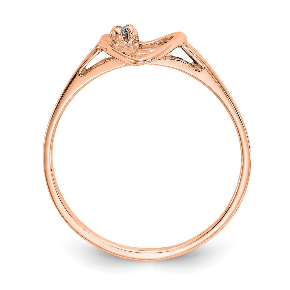 Diamond Heart Rings